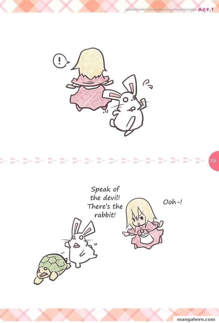 Akazukin-chan ga Fushigi no Kuni ni Mayoikondayou Desu Chapter 1 page 6 - Chapter 1