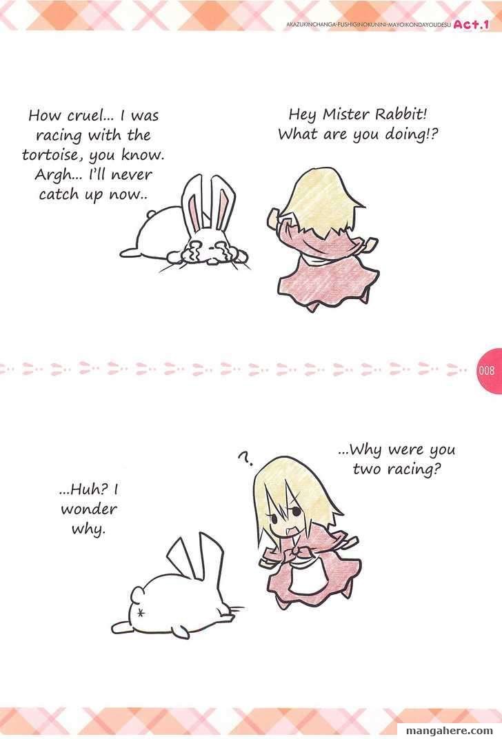 Akazukin-chan ga Fushigi no Kuni ni Mayoikondayou Desu Chapter 1 page 8 - Chapter 1