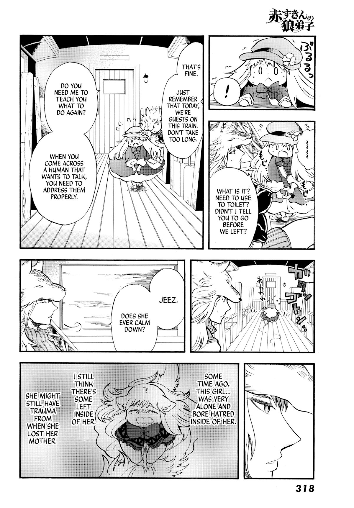 Akazukin no okami deshi Chapter 3 page 10 - Chapter 3: The Blue Bird Departs Fromt Its Cage