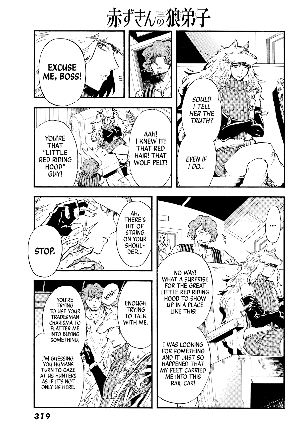 Akazukin no okami deshi Chapter 3 page 11 - Chapter 3: The Blue Bird Departs Fromt Its Cage