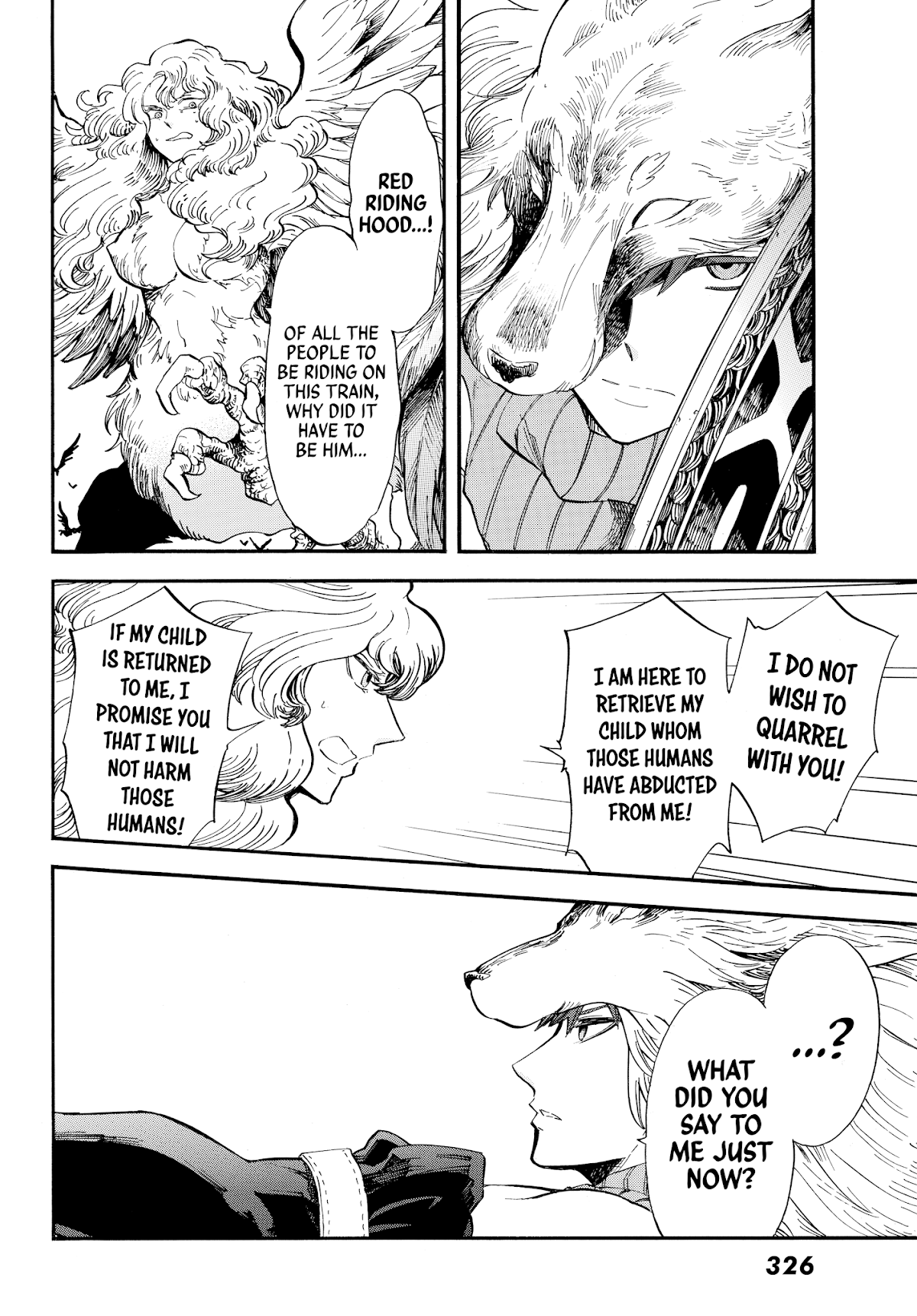 Akazukin no okami deshi Chapter 3 page 18 - Chapter 3: The Blue Bird Departs Fromt Its Cage