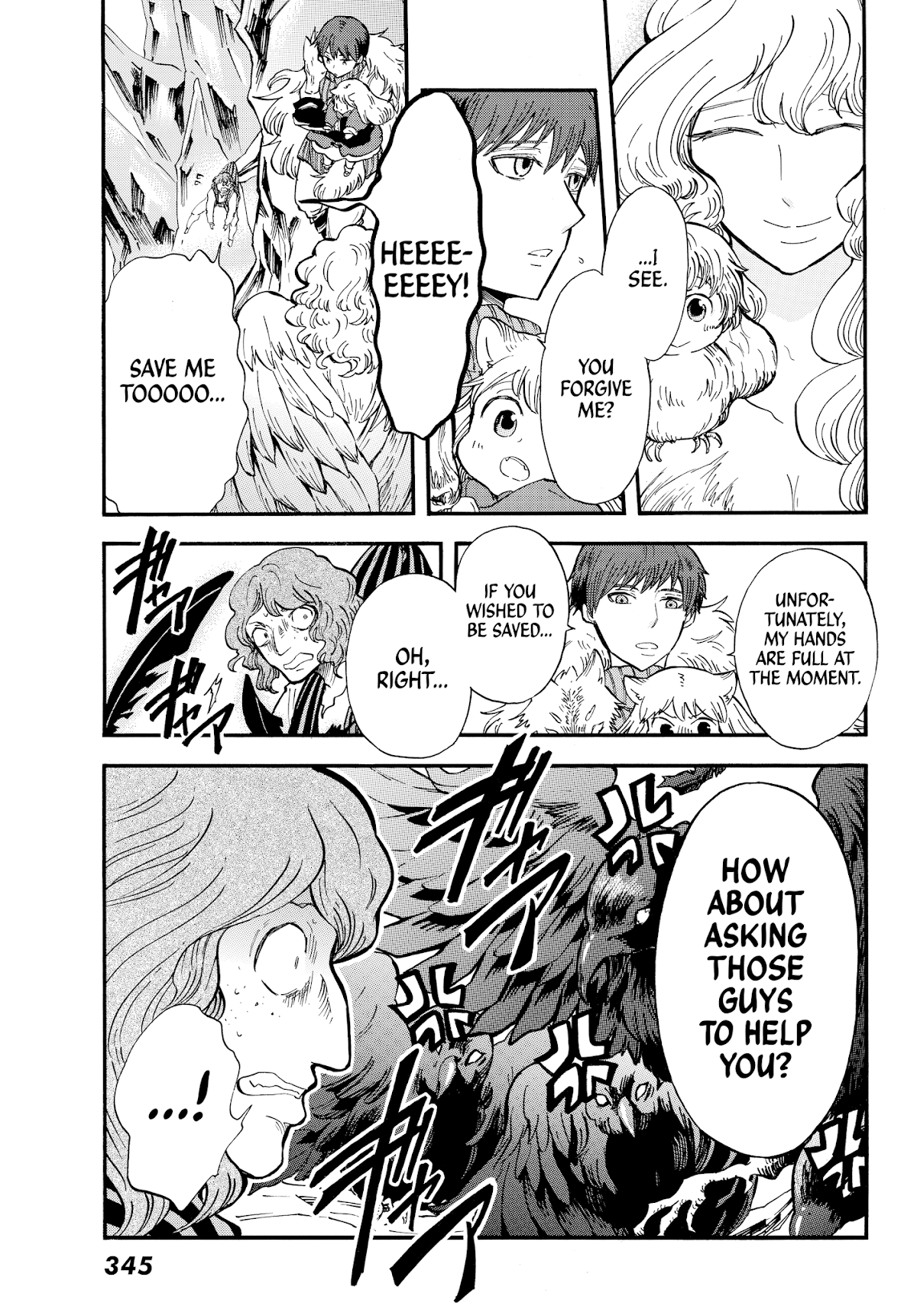 Akazukin no okami deshi Chapter 3 page 36 - Chapter 3: The Blue Bird Departs Fromt Its Cage