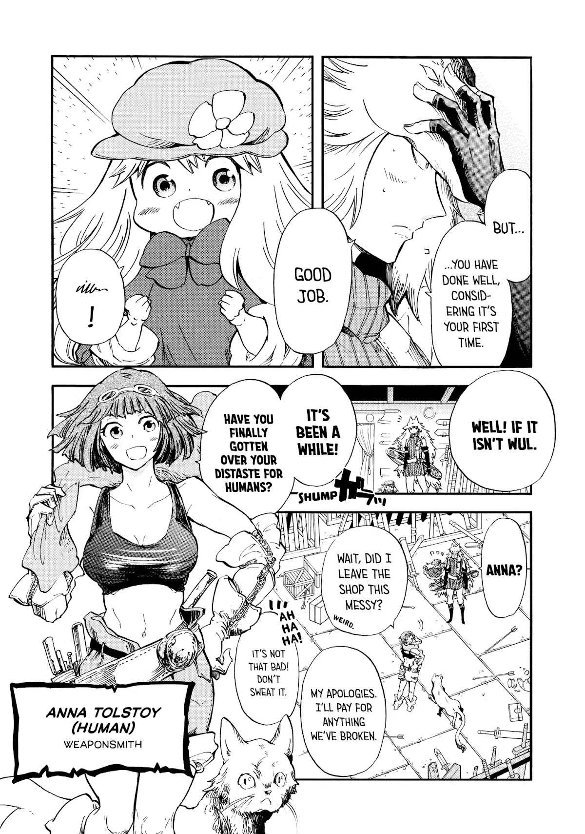 Akazukin no okami deshi Chapter 4 page 15 - Chapter 4: Wandering in Search of the Fourfold Sign