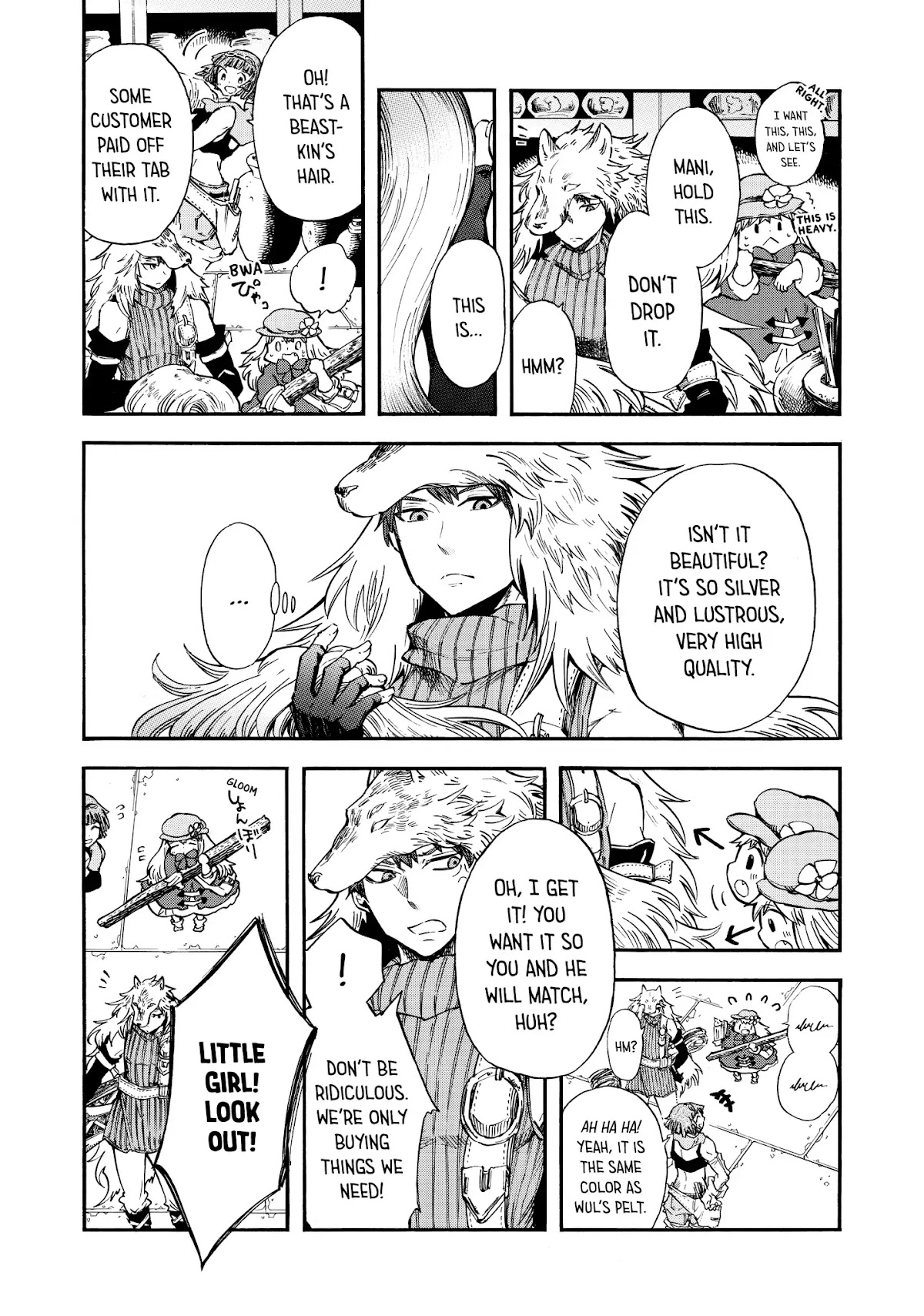 Akazukin no okami deshi Chapter 4 page 21 - Chapter 4: Wandering in Search of the Fourfold Sign