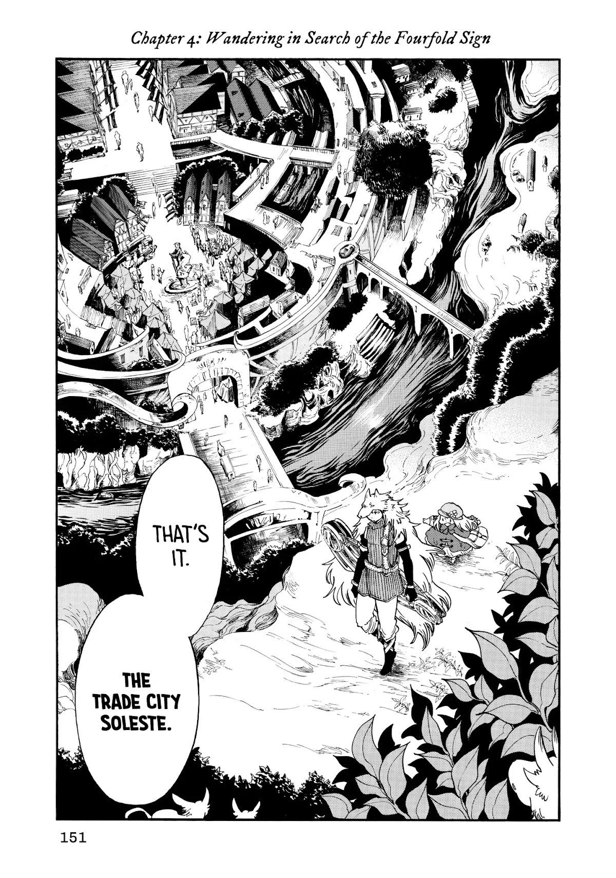Akazukin no okami deshi Chapter 4 page 3 - Chapter 4: Wandering in Search of the Fourfold Sign