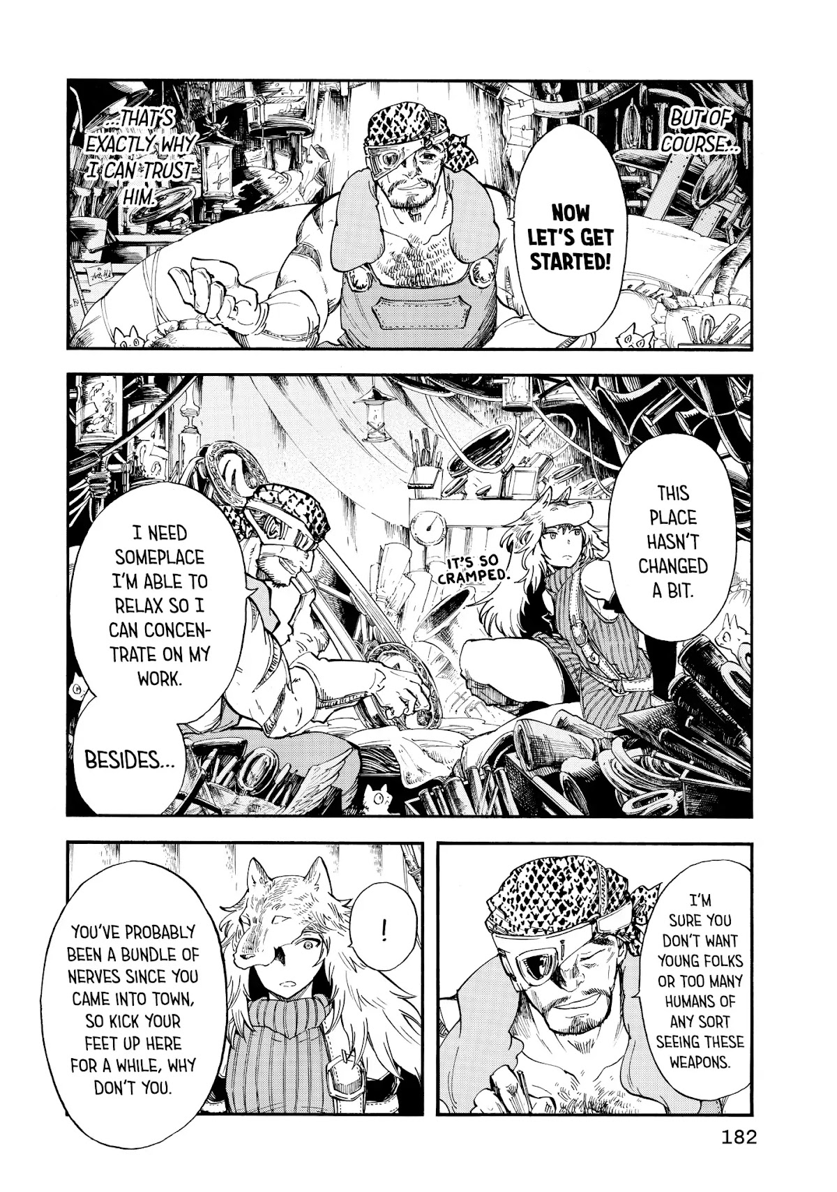 Akazukin no okami deshi Chapter 4 page 34 - Chapter 4: Wandering in Search of the Fourfold Sign