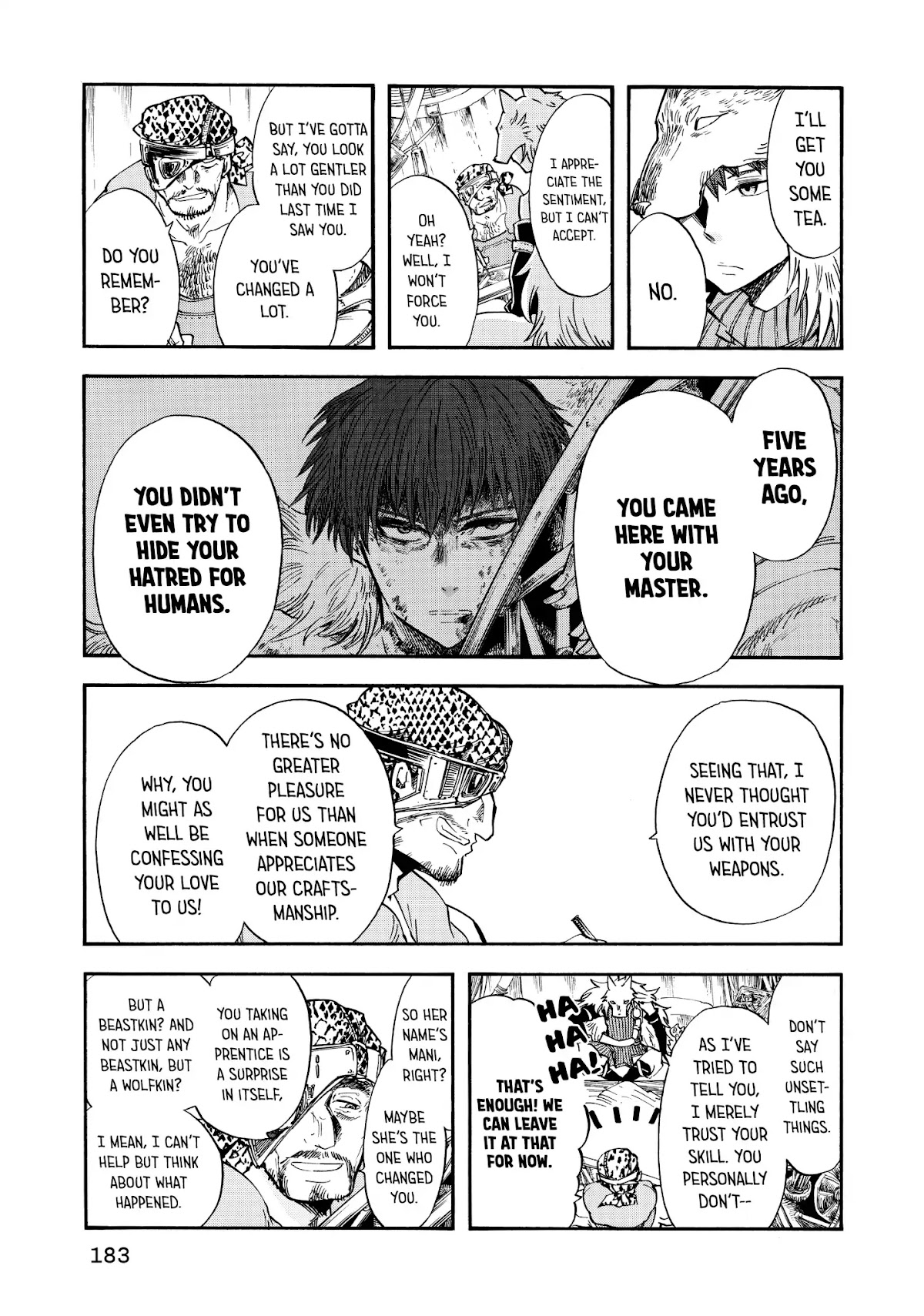Akazukin no okami deshi Chapter 4 page 35 - Chapter 4: Wandering in Search of the Fourfold Sign