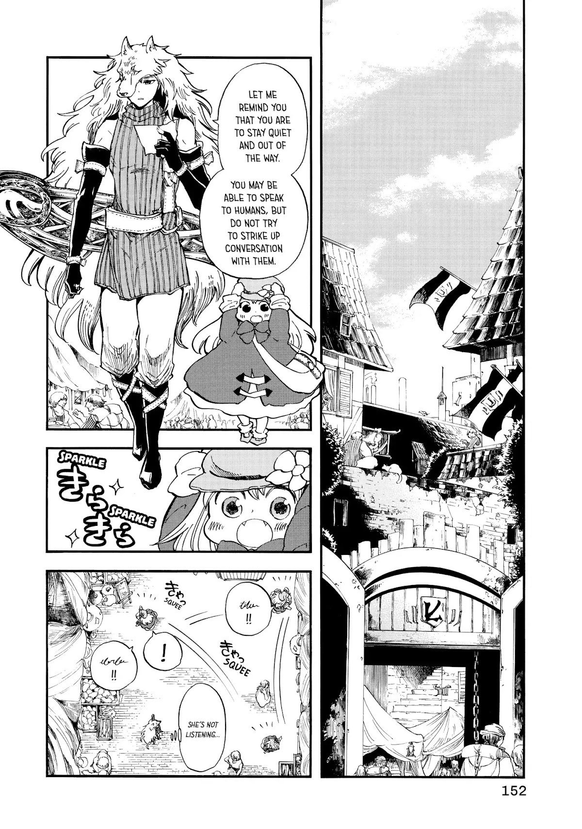 Akazukin no okami deshi Chapter 4 page 4 - Chapter 4: Wandering in Search of the Fourfold Sign