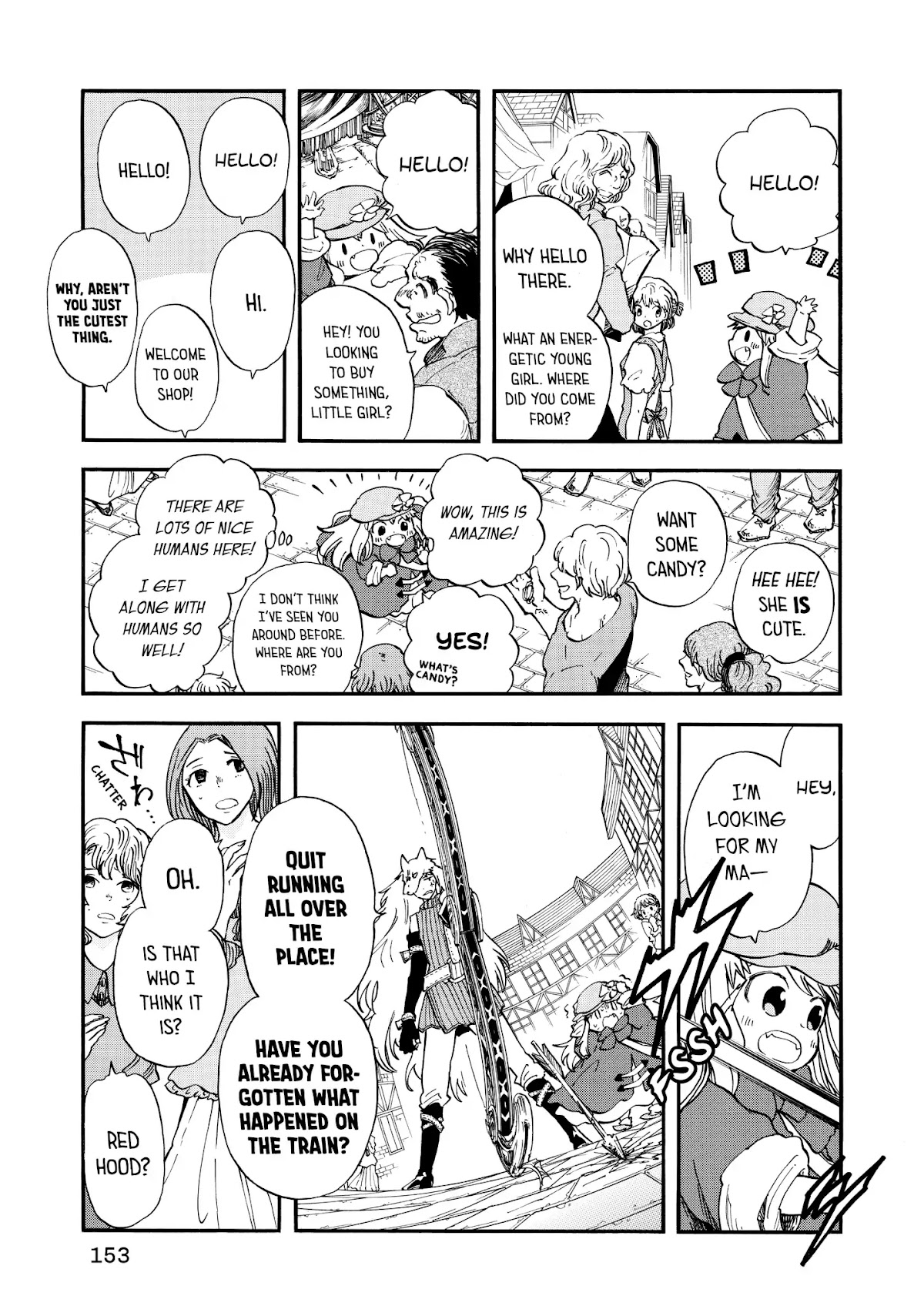 Akazukin no okami deshi Chapter 4 page 5 - Chapter 4: Wandering in Search of the Fourfold Sign