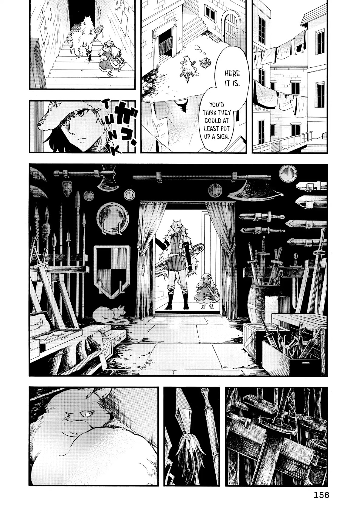 Akazukin no okami deshi Chapter 4 page 8 - Chapter 4: Wandering in Search of the Fourfold Sign