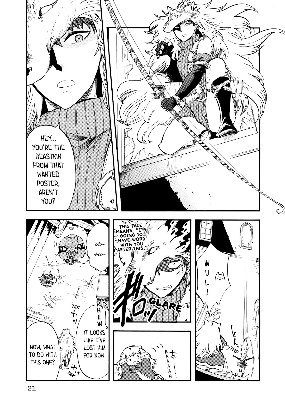 Akazukin no okami deshi Chapter 5 page 22 - Chapter 5: The Trust in His Right Hand