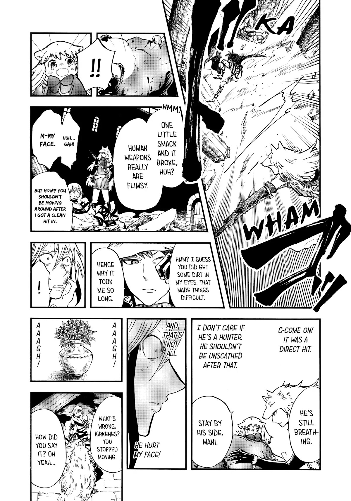 Akazukin no okami deshi Chapter 5 page 32 - Chapter 5: The Trust in His Right Hand