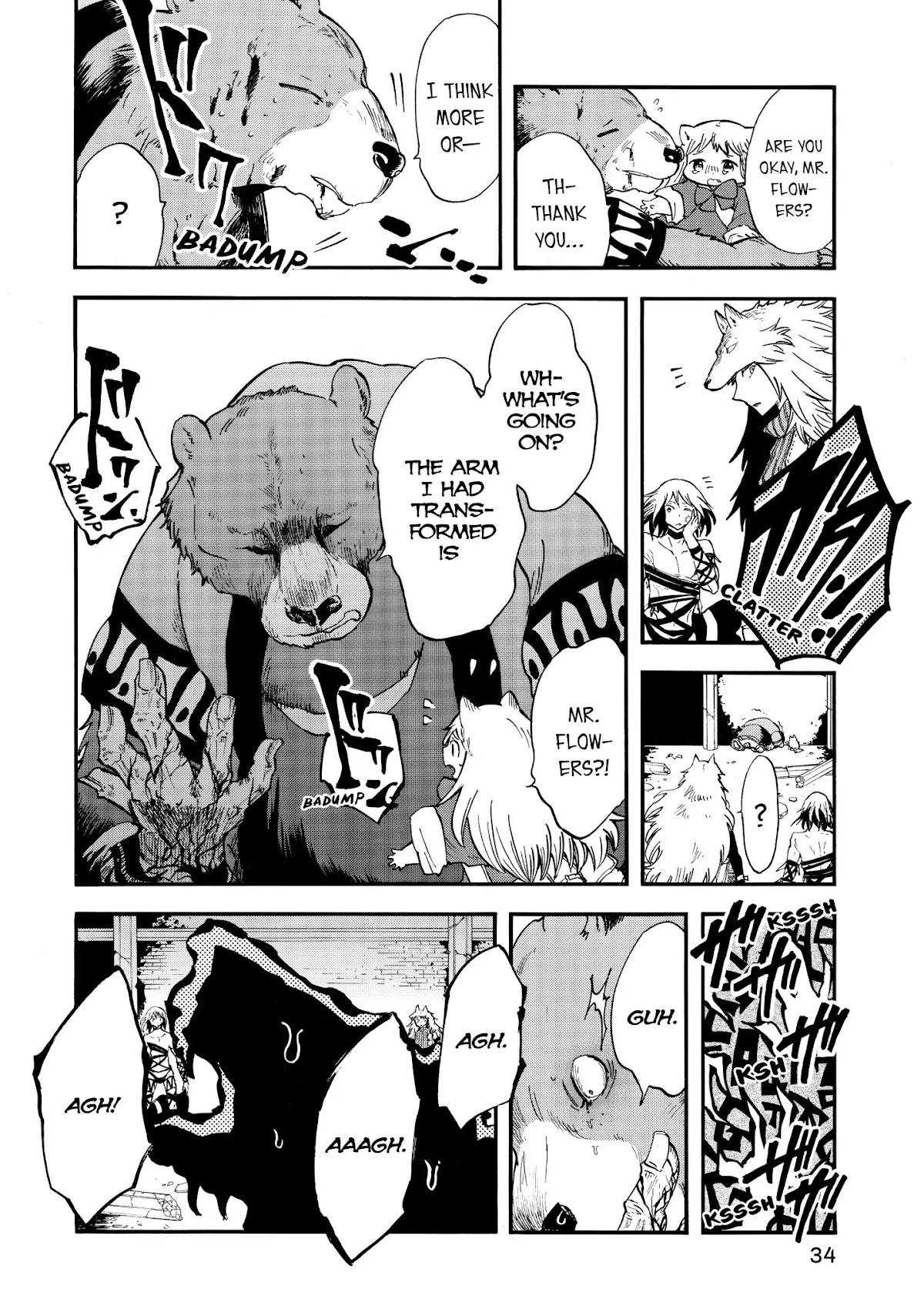Akazukin no okami deshi Chapter 5 page 35 - Chapter 5: The Trust in His Right Hand