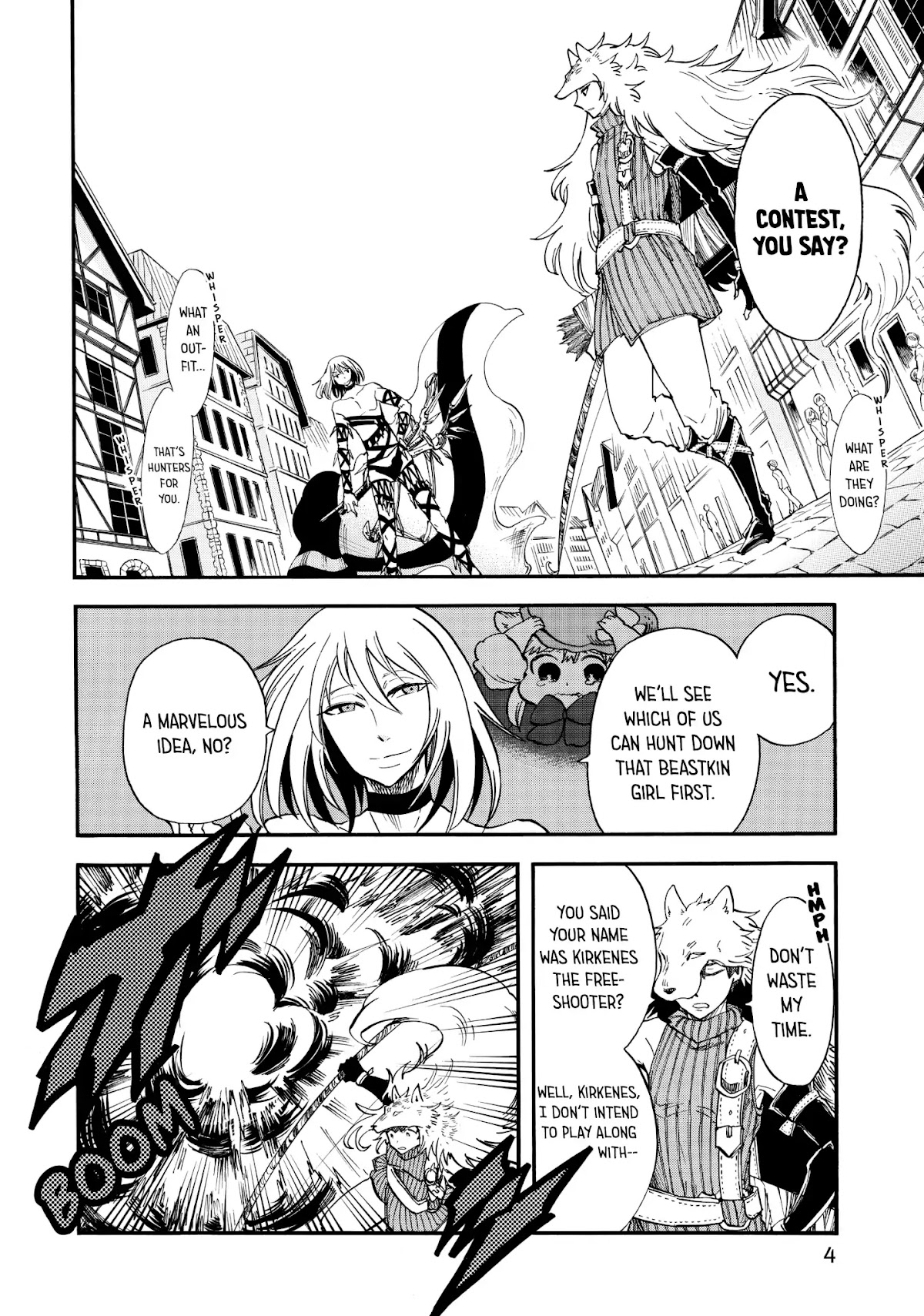 Akazukin no okami deshi Chapter 5 page 5 - Chapter 5: The Trust in His Right Hand