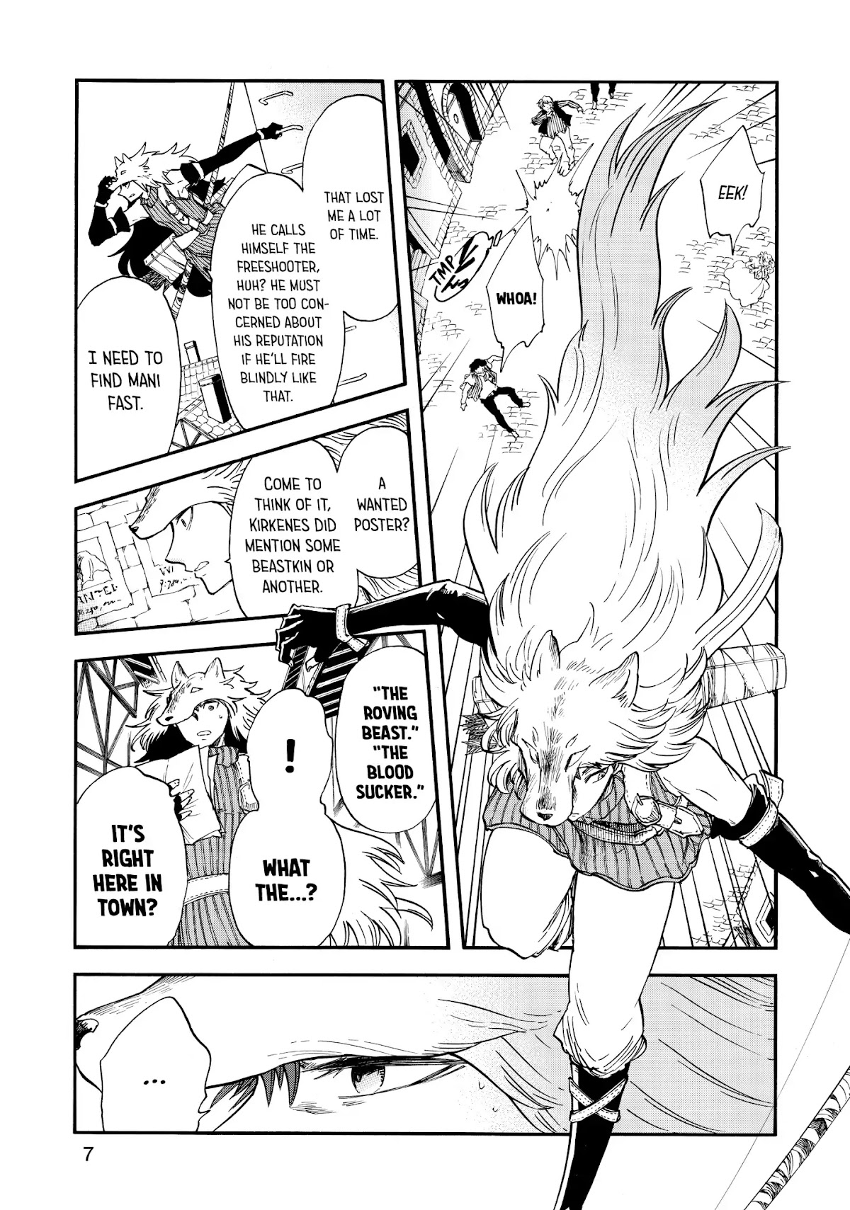 Akazukin no okami deshi Chapter 5 page 8 - Chapter 5: The Trust in His Right Hand