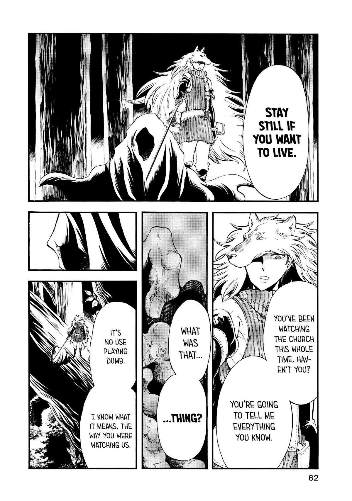 Akazukin no okami deshi Chapter 6 page 21 - Chapter 6: Black Blood Spewing
