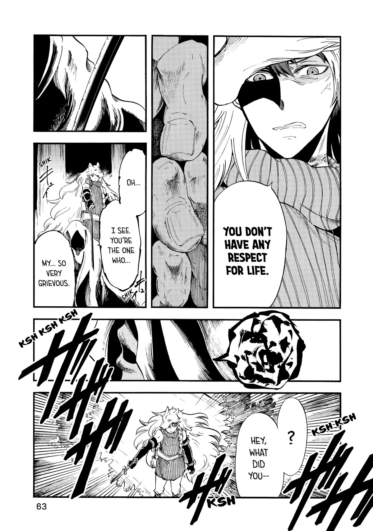 Akazukin no okami deshi Chapter 6 page 22 - Chapter 6: Black Blood Spewing
