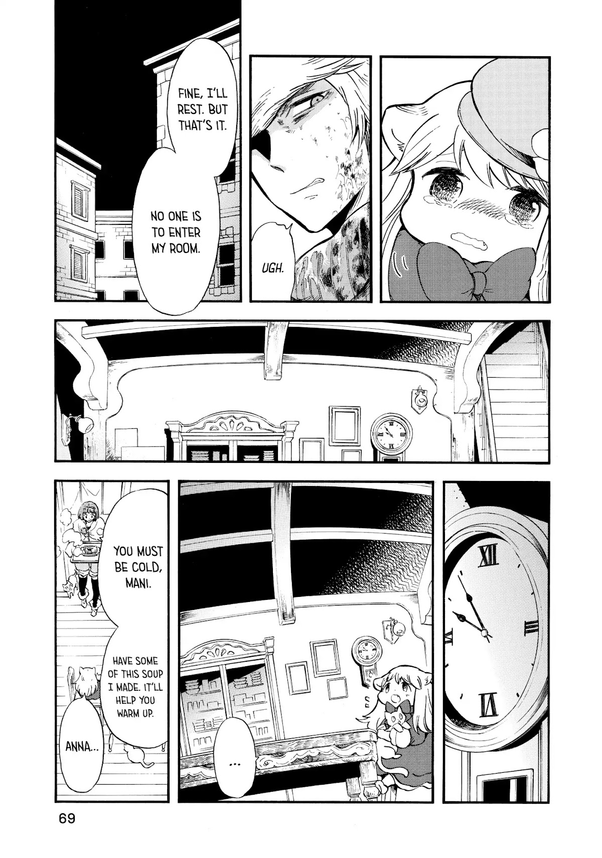Akazukin no okami deshi Chapter 6 page 28 - Chapter 6: Black Blood Spewing