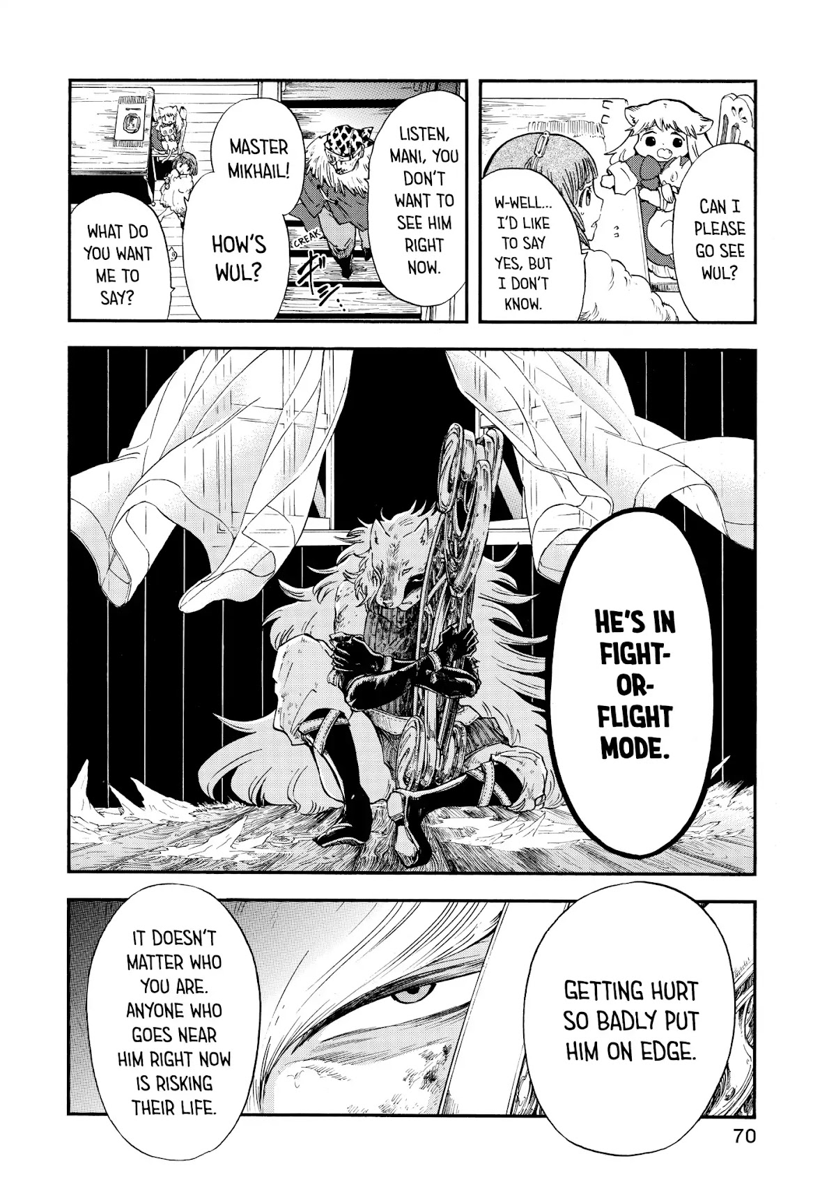 Akazukin no okami deshi Chapter 6 page 29 - Chapter 6: Black Blood Spewing