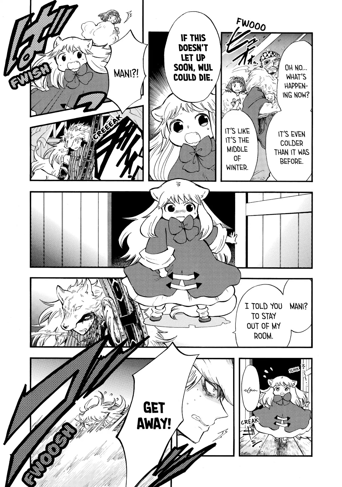 Akazukin no okami deshi Chapter 6 page 32 - Chapter 6: Black Blood Spewing