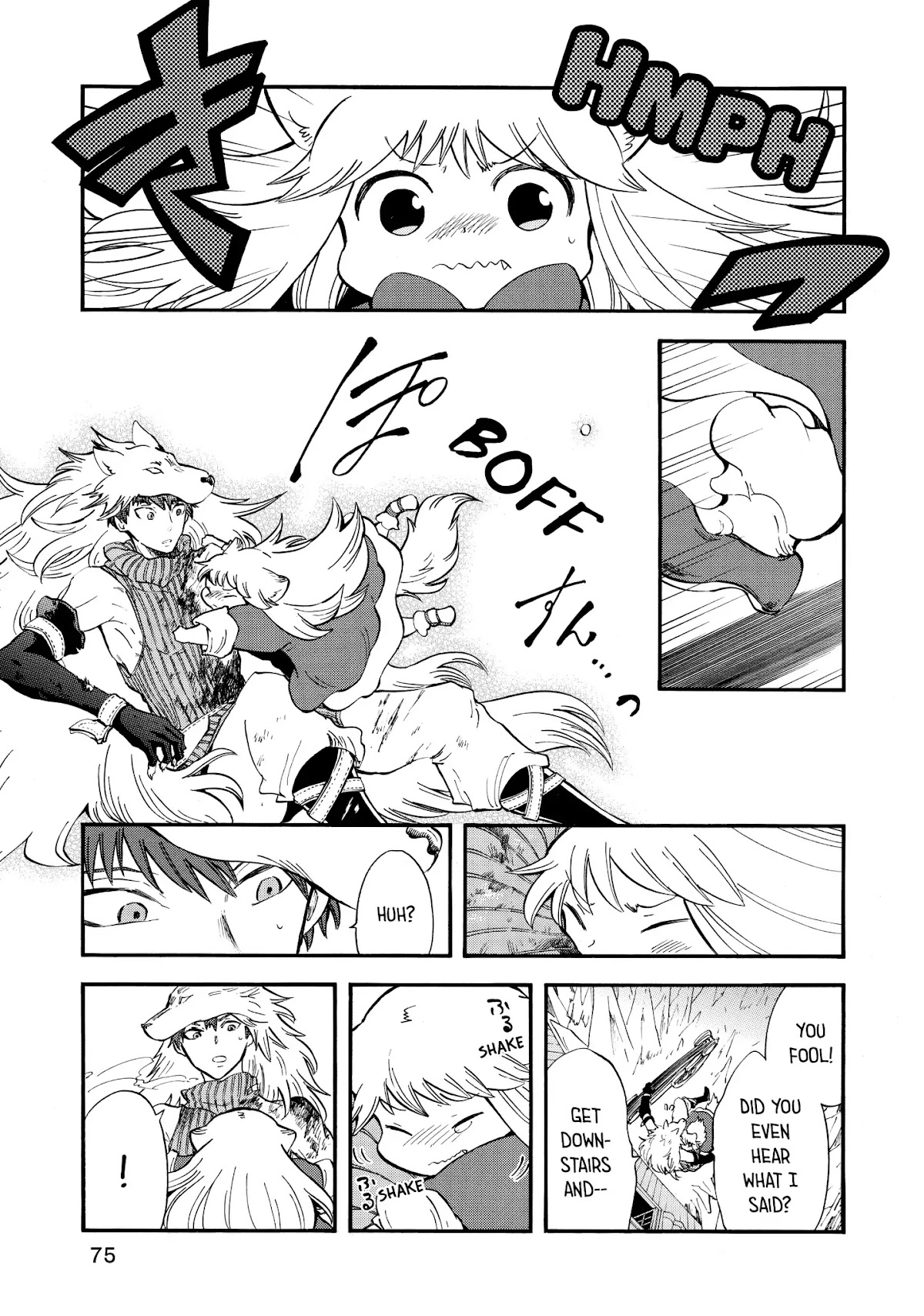Akazukin no okami deshi Chapter 6 page 34 - Chapter 6: Black Blood Spewing