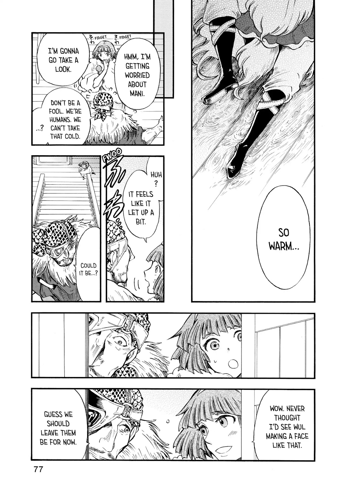 Akazukin no okami deshi Chapter 6 page 36 - Chapter 6: Black Blood Spewing