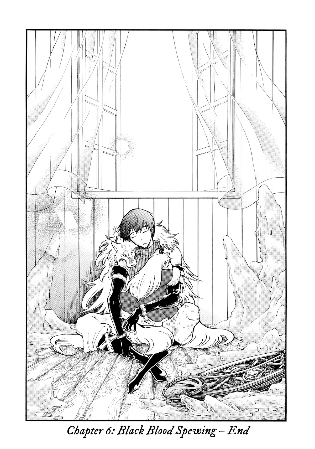 Akazukin no okami deshi Chapter 6 page 37 - Chapter 6: Black Blood Spewing