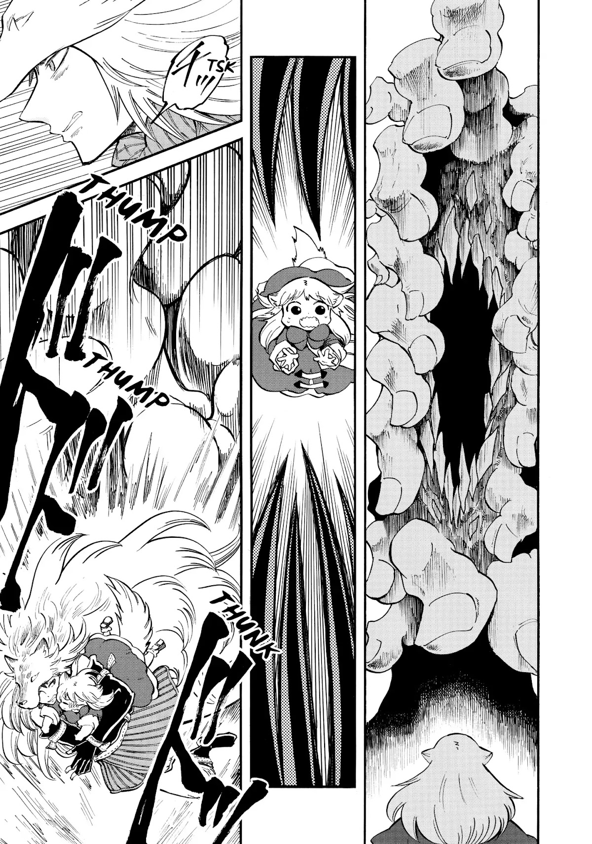 Akazukin no okami deshi Chapter 6 page 9 - Chapter 6: Black Blood Spewing