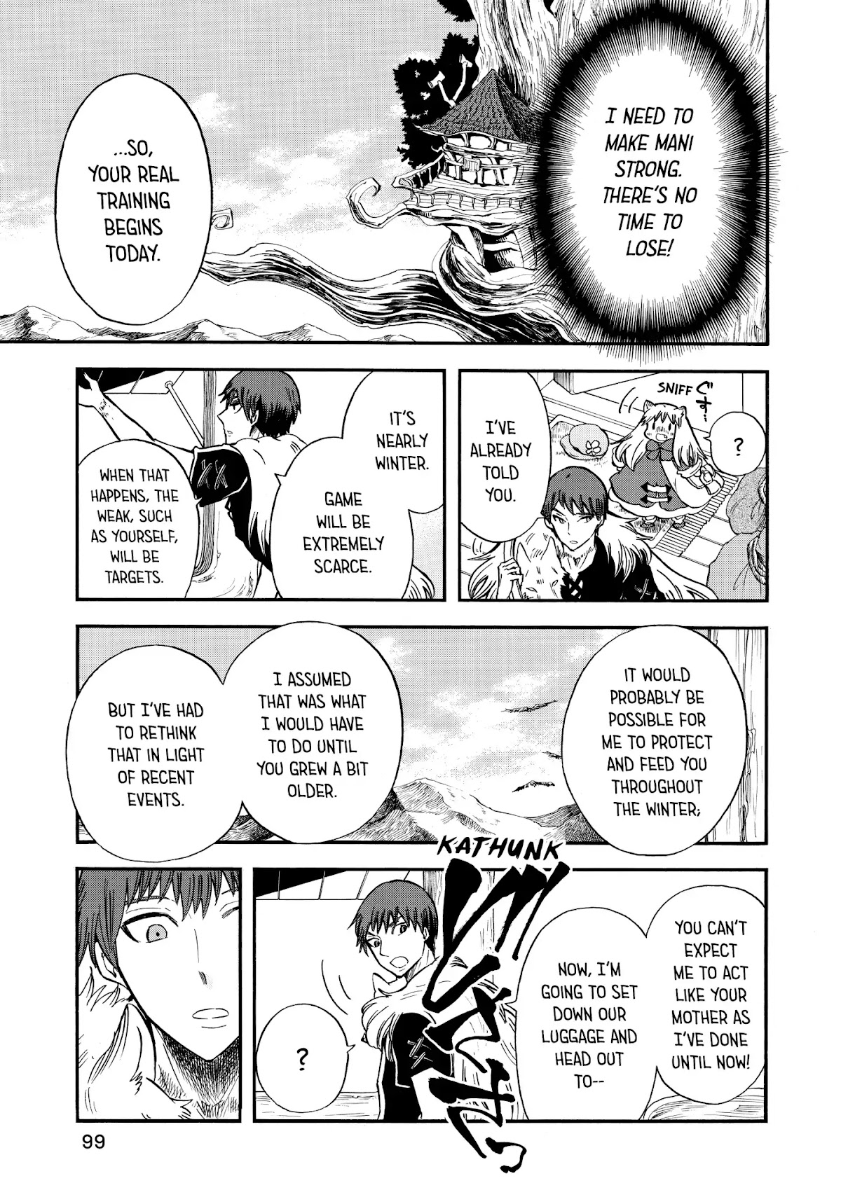 Akazukin no okami deshi Chapter 7 page 21 - Chapter 7: The Fang Forgotten in Sleep