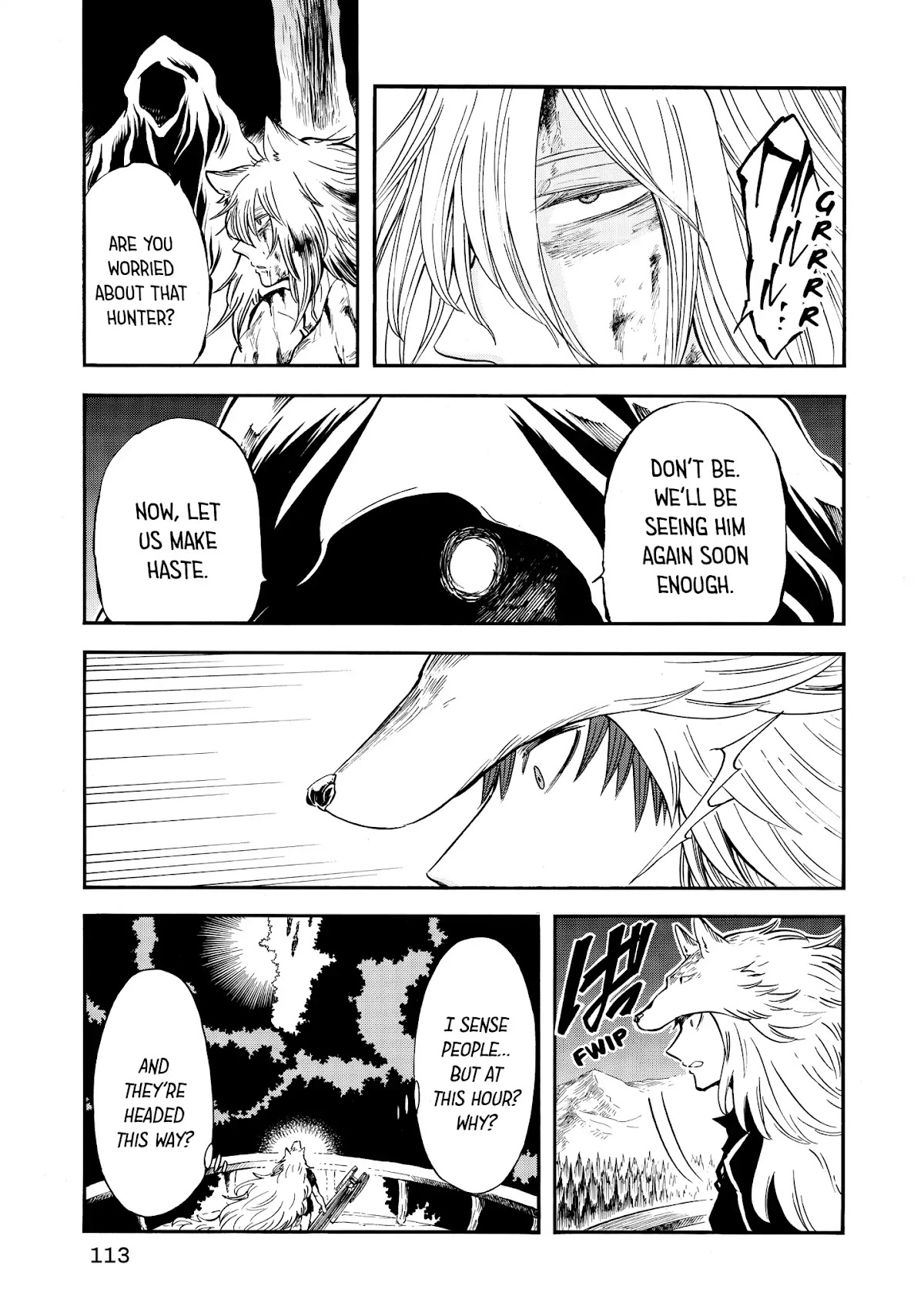 Akazukin no okami deshi Chapter 7 page 35 - Chapter 7: The Fang Forgotten in Sleep