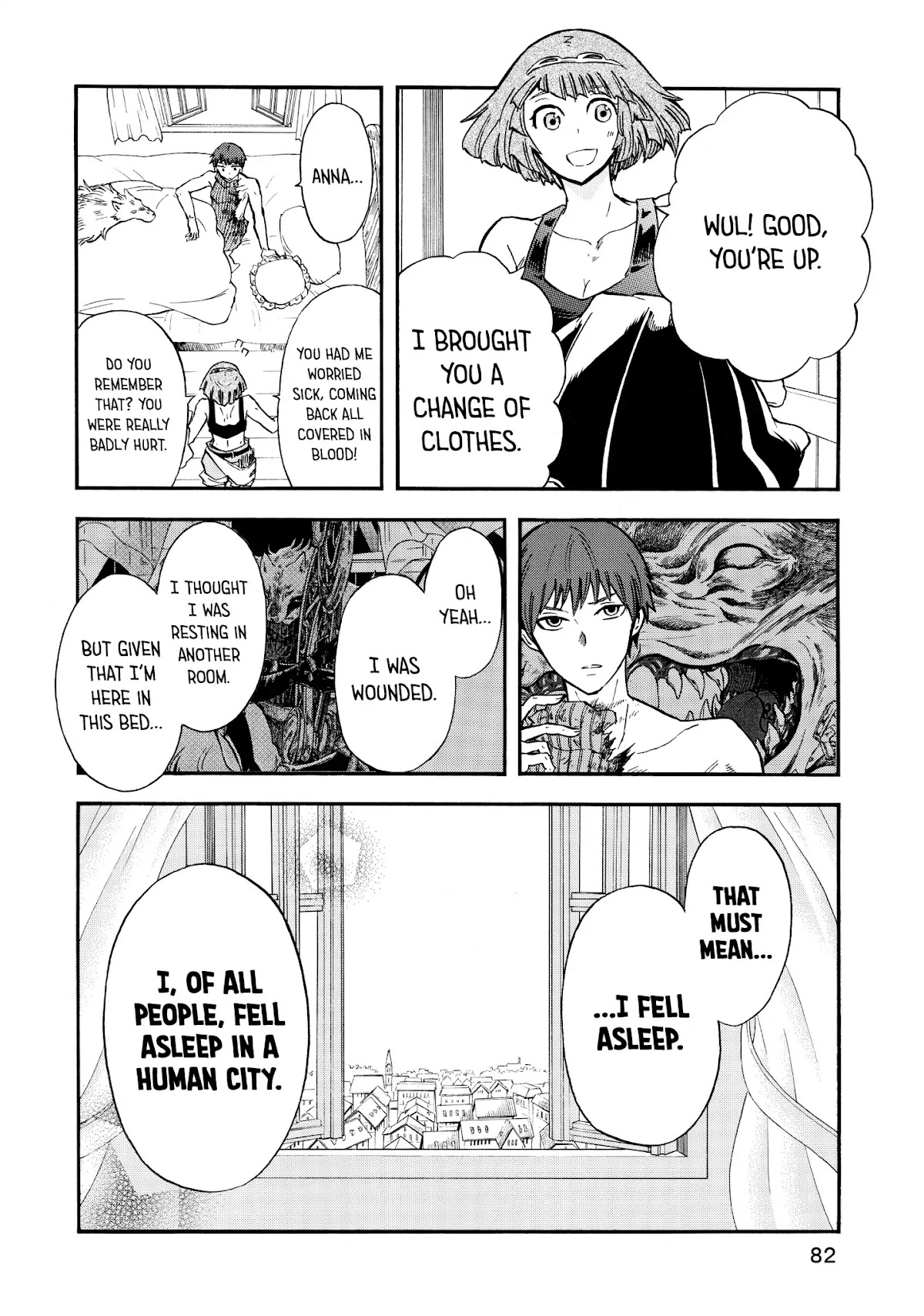 Akazukin no okami deshi Chapter 7 page 4 - Chapter 7: The Fang Forgotten in Sleep