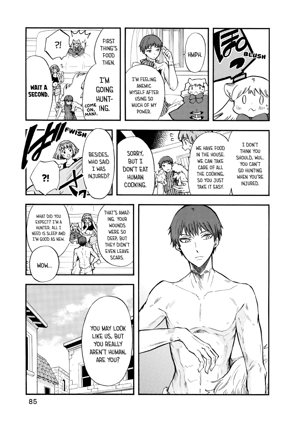 Akazukin no okami deshi Chapter 7 page 7 - Chapter 7: The Fang Forgotten in Sleep