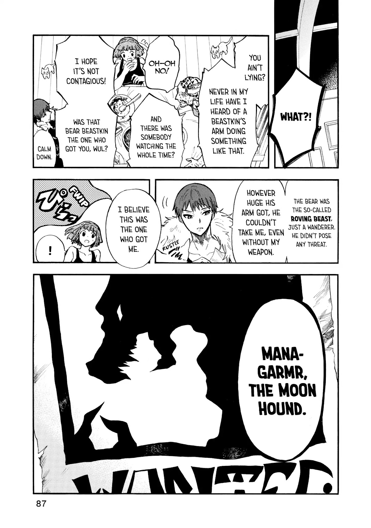 Akazukin no okami deshi Chapter 7 page 9 - Chapter 7: The Fang Forgotten in Sleep