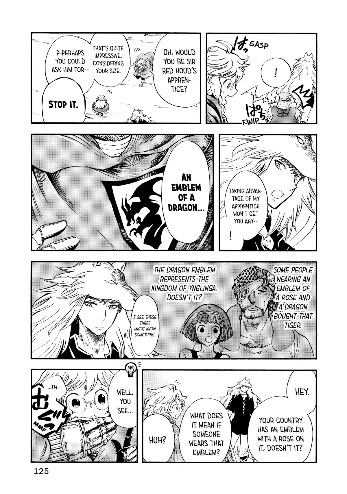 Akazukin no okami deshi Chapter 8 page 11 - Chapter 8: The Song That Crawls around Their Feet