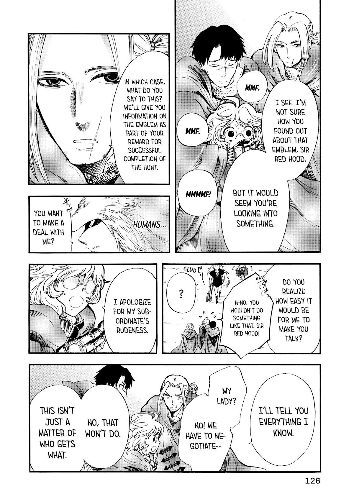 Akazukin no okami deshi Chapter 8 page 12 - Chapter 8: The Song That Crawls around Their Feet