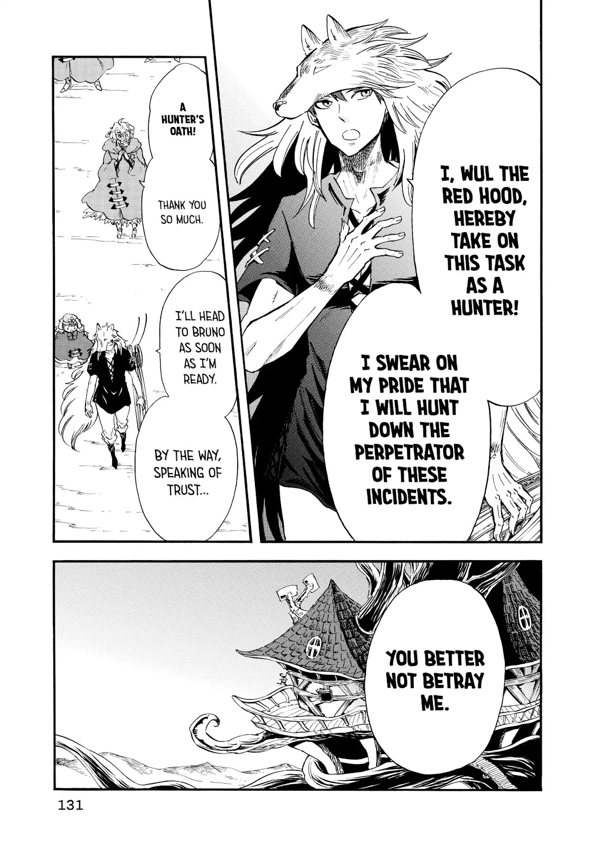 Akazukin no okami deshi Chapter 8 page 17 - Chapter 8: The Song That Crawls around Their Feet