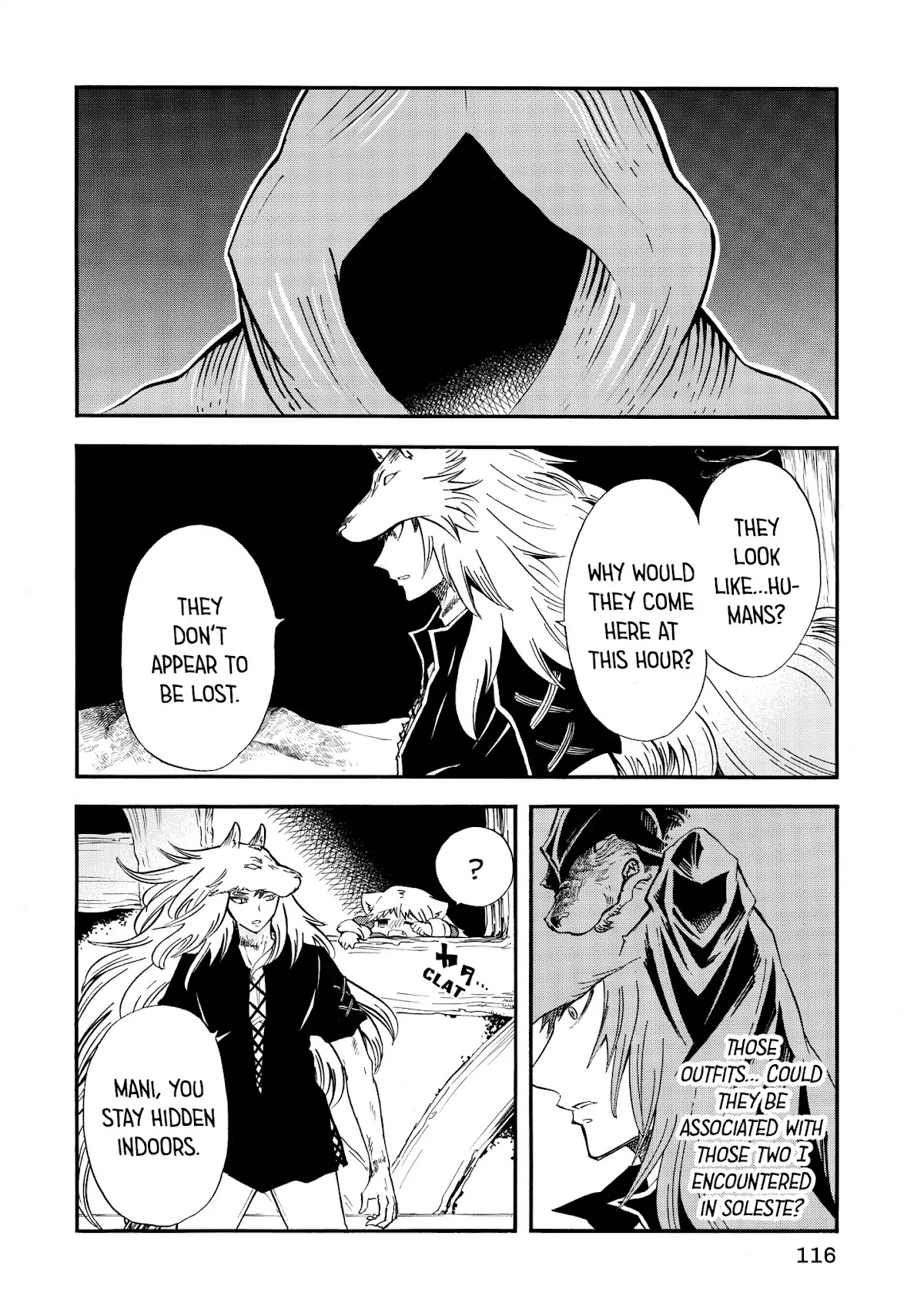 Akazukin no okami deshi Chapter 8 page 2 - Chapter 8: The Song That Crawls around Their Feet