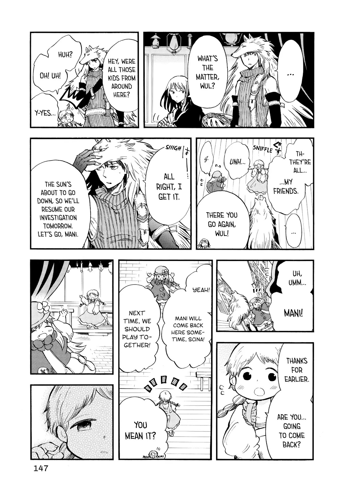 Akazukin no okami deshi Chapter 8 page 33 - Chapter 8: The Song That Crawls around Their Feet