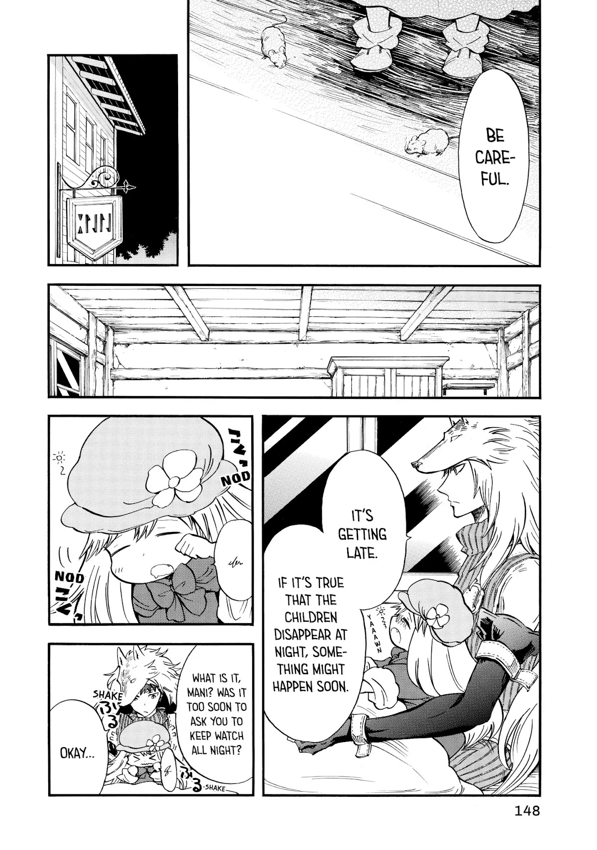 Akazukin no okami deshi Chapter 8 page 34 - Chapter 8: The Song That Crawls around Their Feet