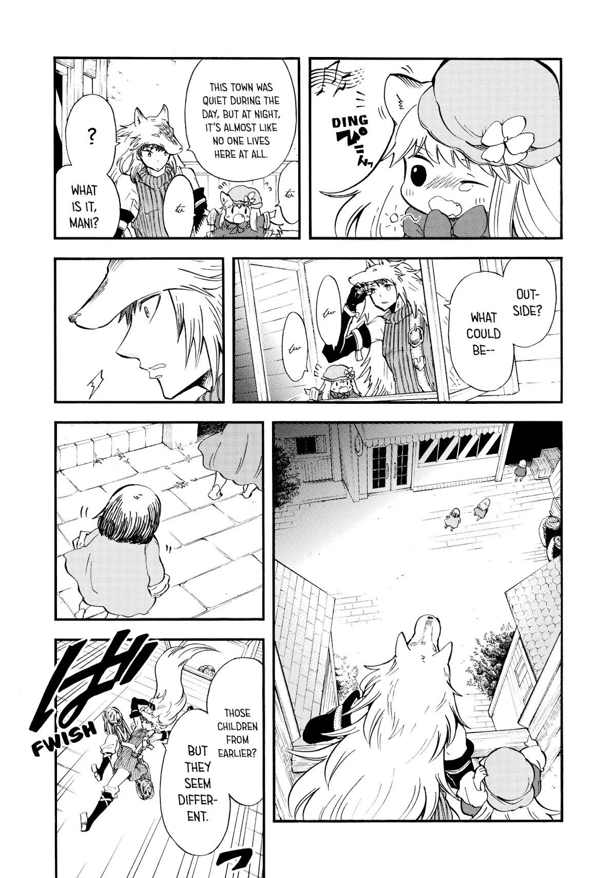 Akazukin no okami deshi Chapter 8 page 35 - Chapter 8: The Song That Crawls around Their Feet