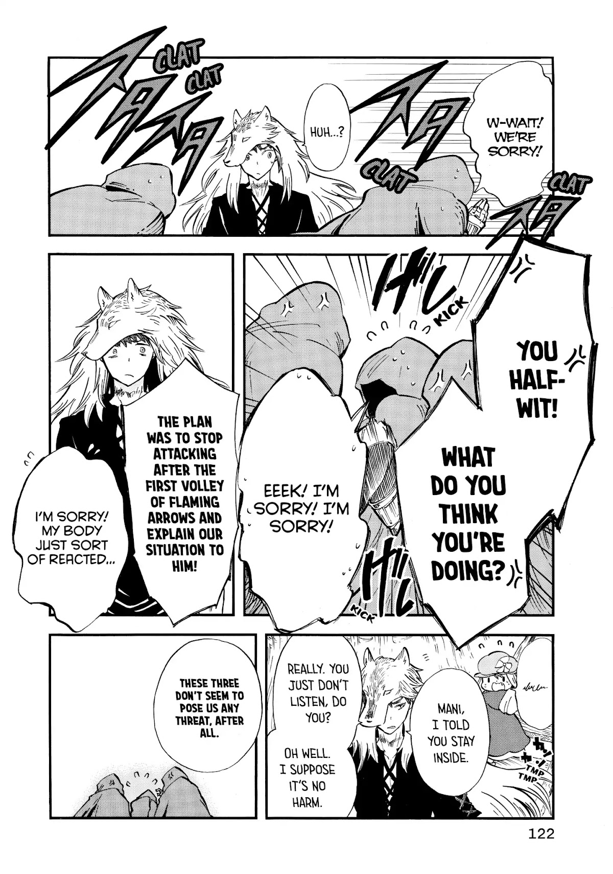 Akazukin no okami deshi Chapter 8 page 8 - Chapter 8: The Song That Crawls around Their Feet