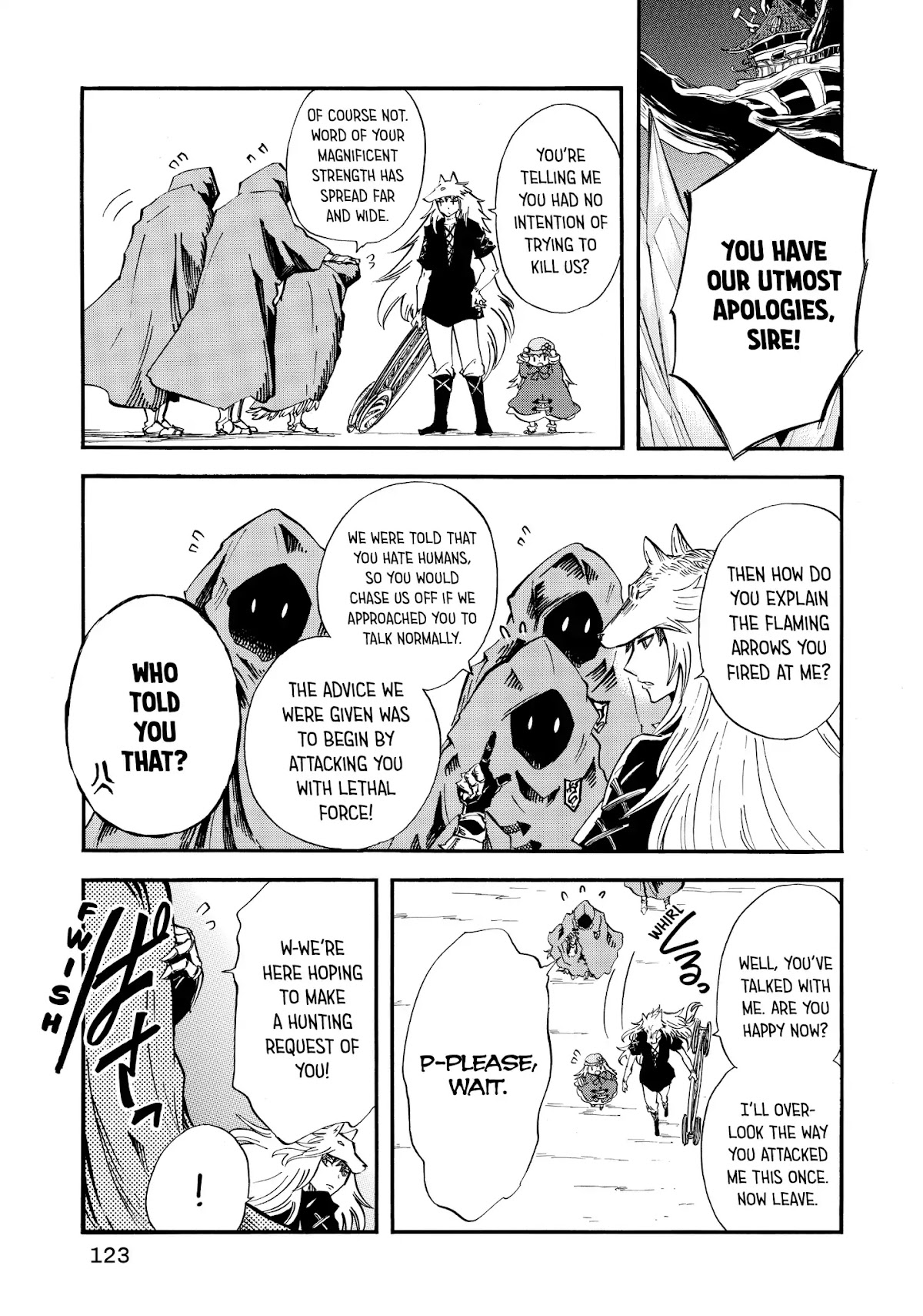 Akazukin no okami deshi Chapter 8 page 9 - Chapter 8: The Song That Crawls around Their Feet
