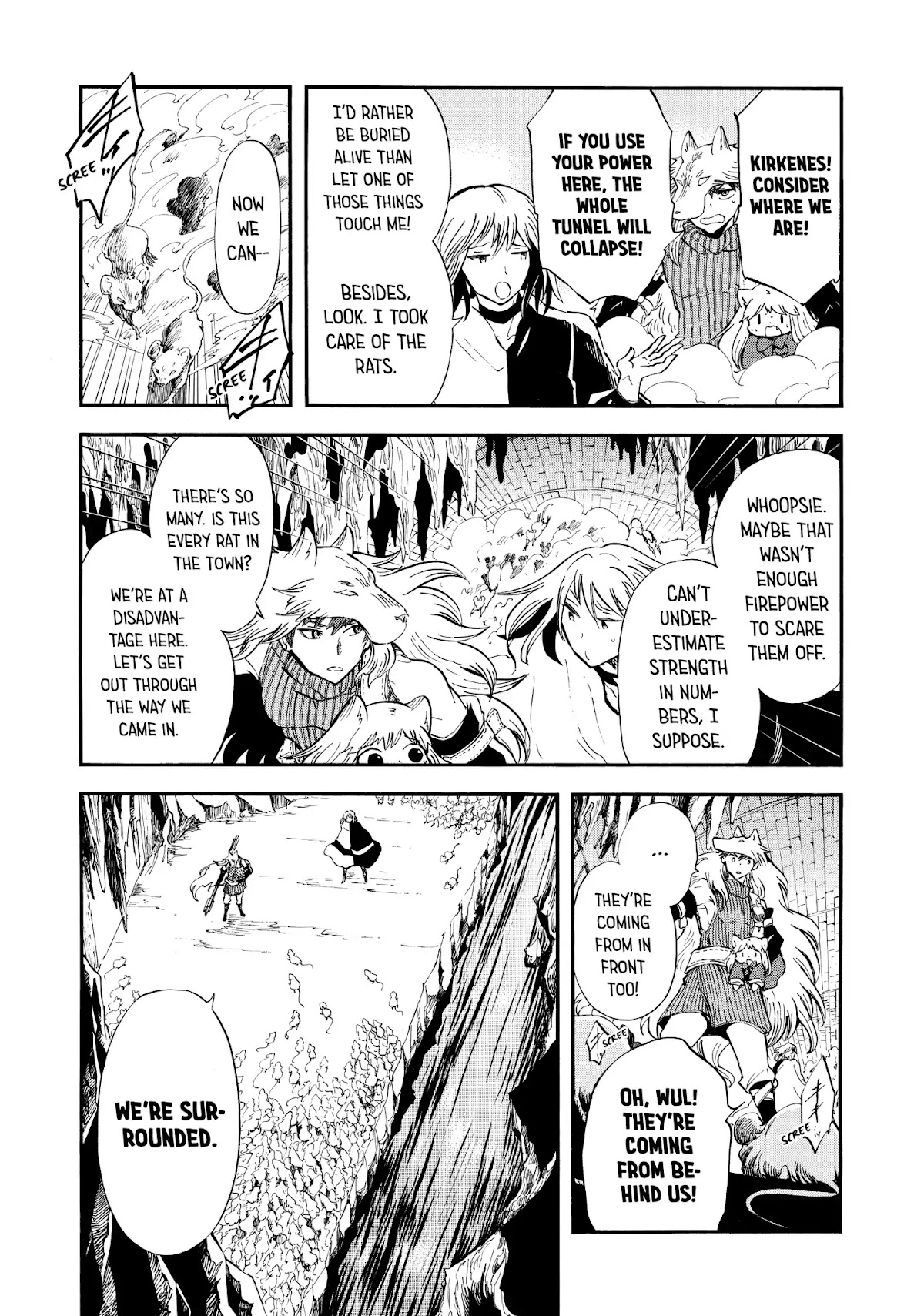 Akazukin no okami deshi Chapter 9 page 25 - Chapter 9: Many Ways In, No Way Out