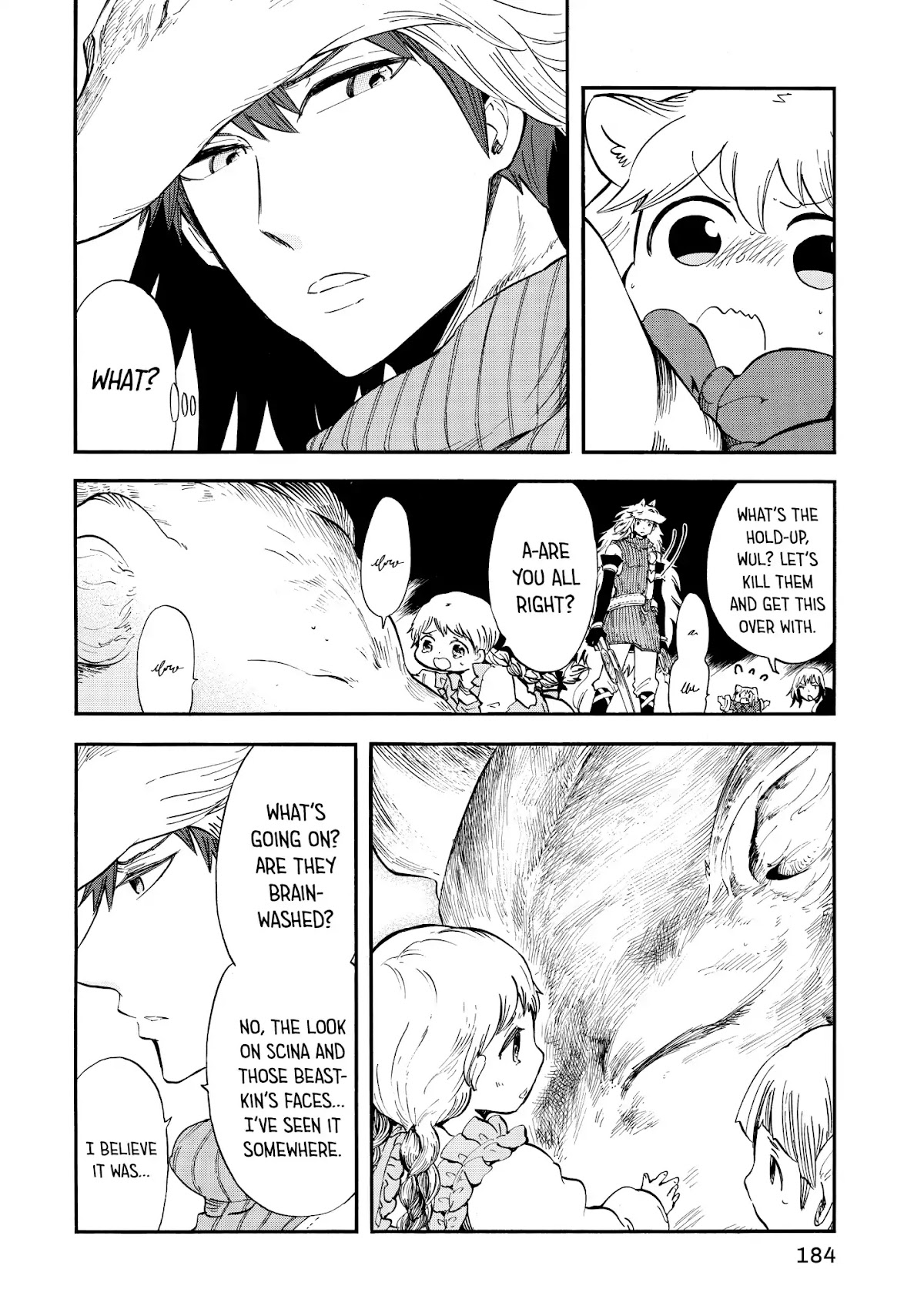 Akazukin no okami deshi Chapter 9 page 33 - Chapter 9: Many Ways In, No Way Out