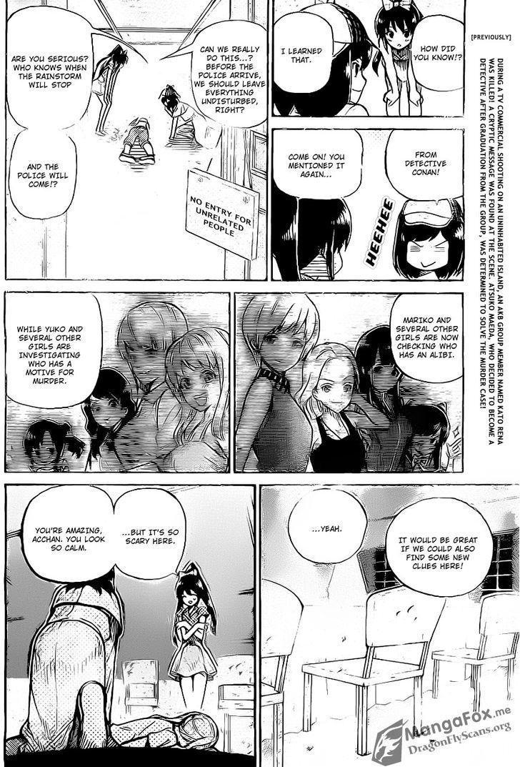 AKB48 Satsujin Jiken Chapter 3 page 3 - Chapter 3