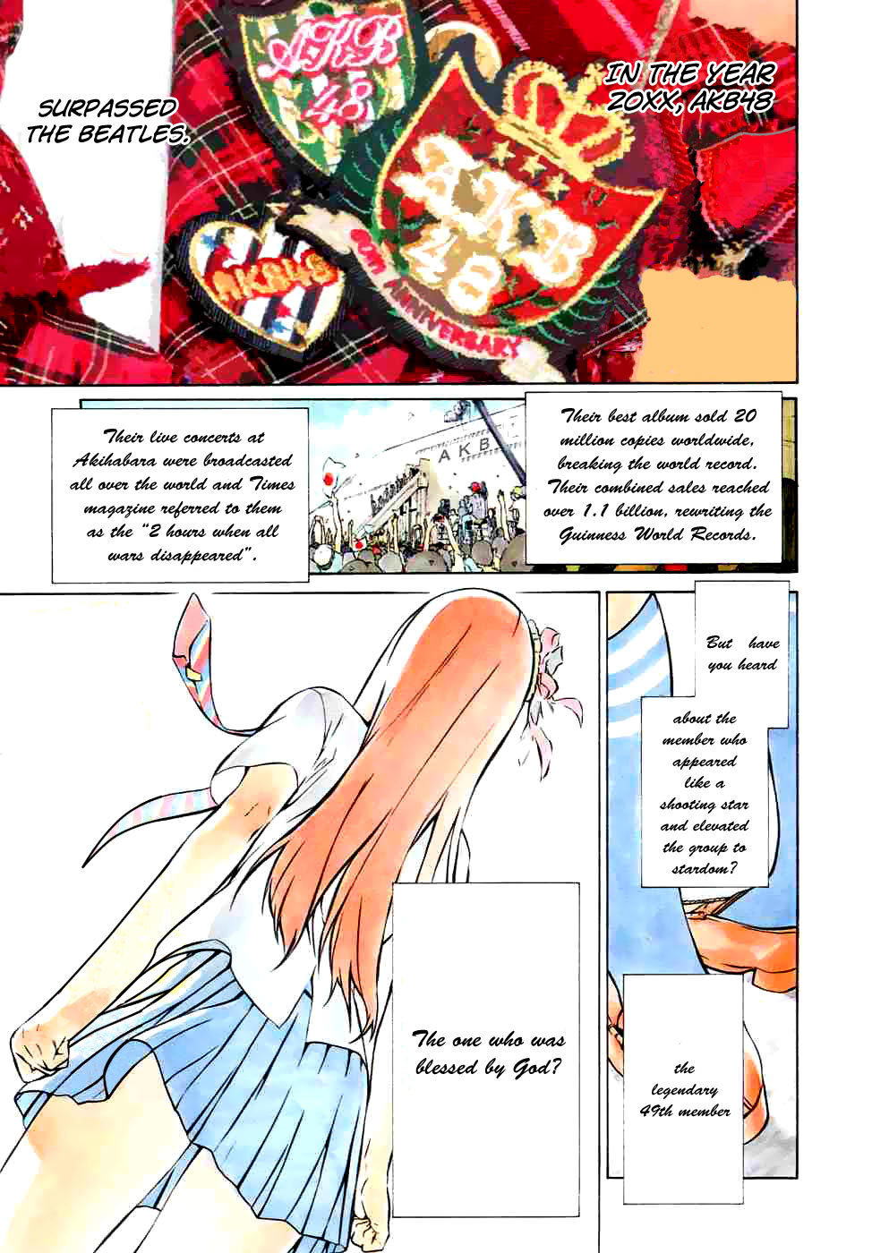 AKB49 - Renai Kinshi Jourei Chapter 1 page 3 - Chapter 1: Special Edition