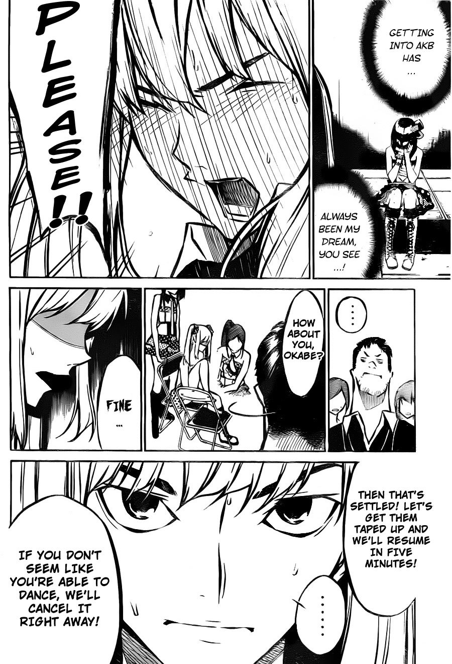 AKB49 - Renai Kinshi Jourei Chapter 10 page 4 - Chapter 10: To Be A Man