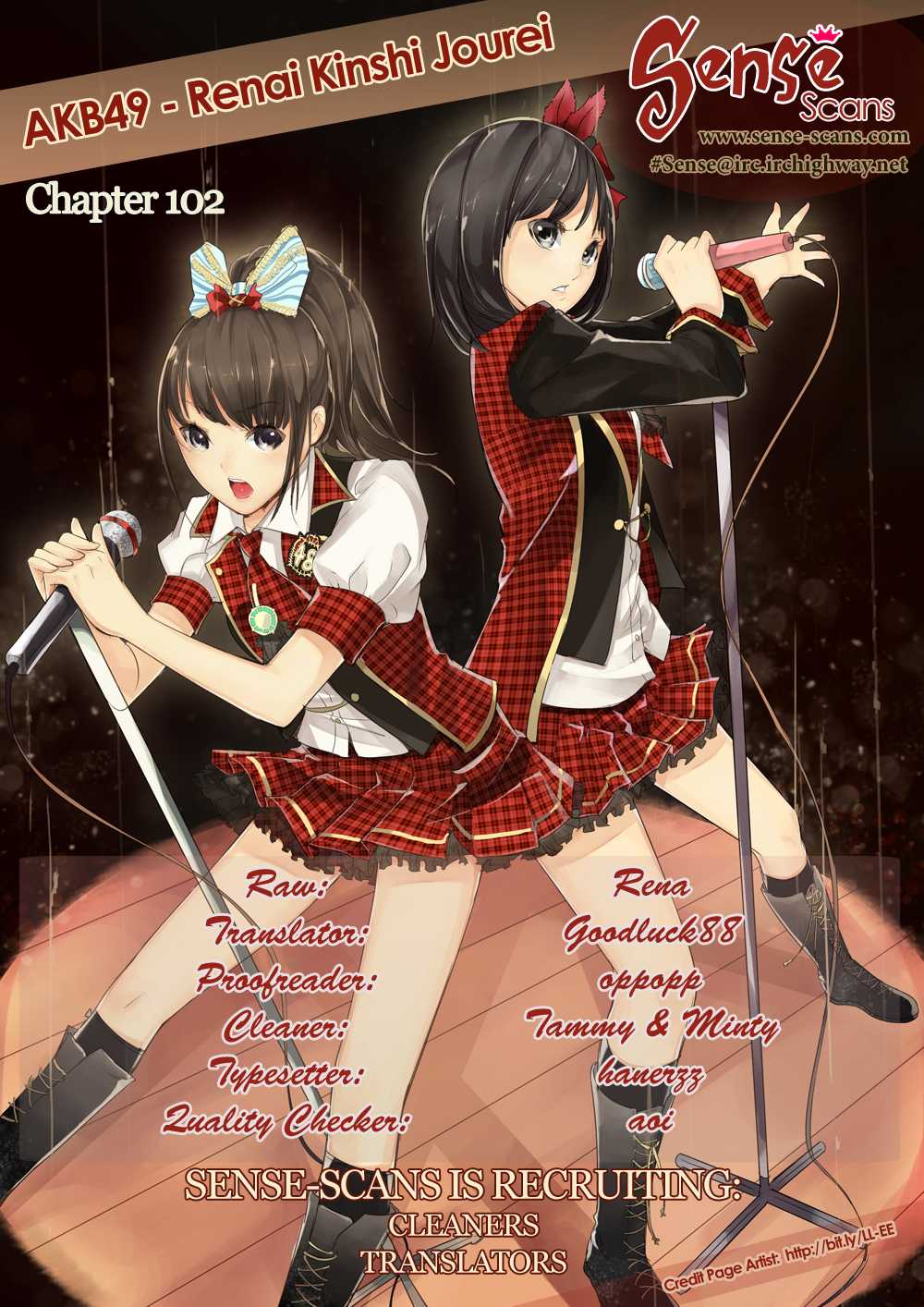 AKB49 - Renai Kinshi Jourei Chapter 102 page 1 - Chapter 102: Maeda Atsuko's AKB