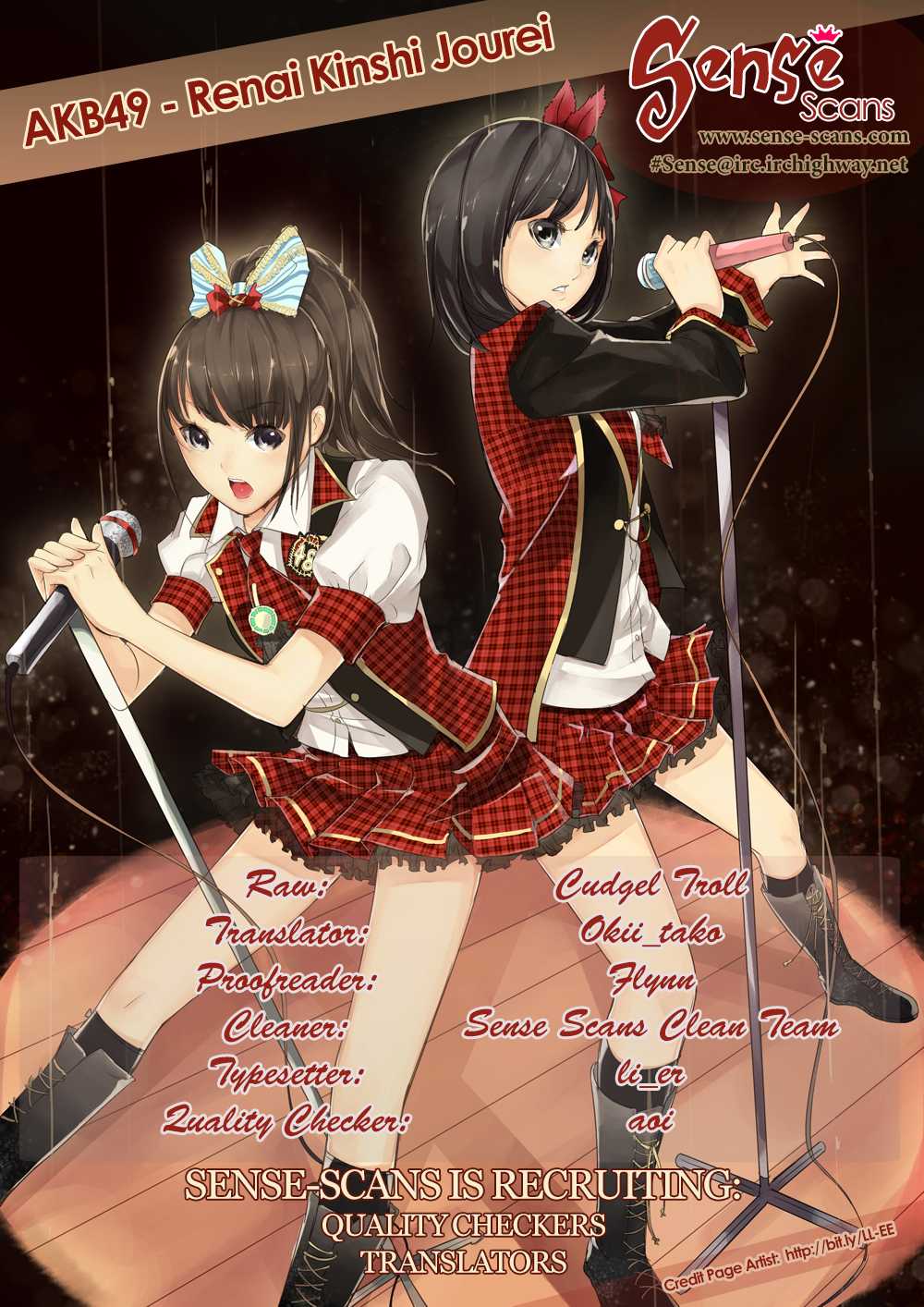 AKB49 - Renai Kinshi Jourei Chapter 127 page 1 - Chapter 127: Wiz Nerd