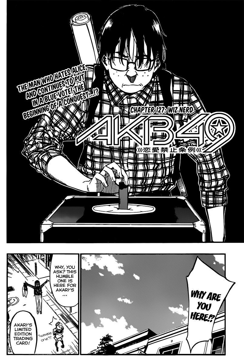 AKB49 - Renai Kinshi Jourei Chapter 127 page 5 - Chapter 127: Wiz Nerd